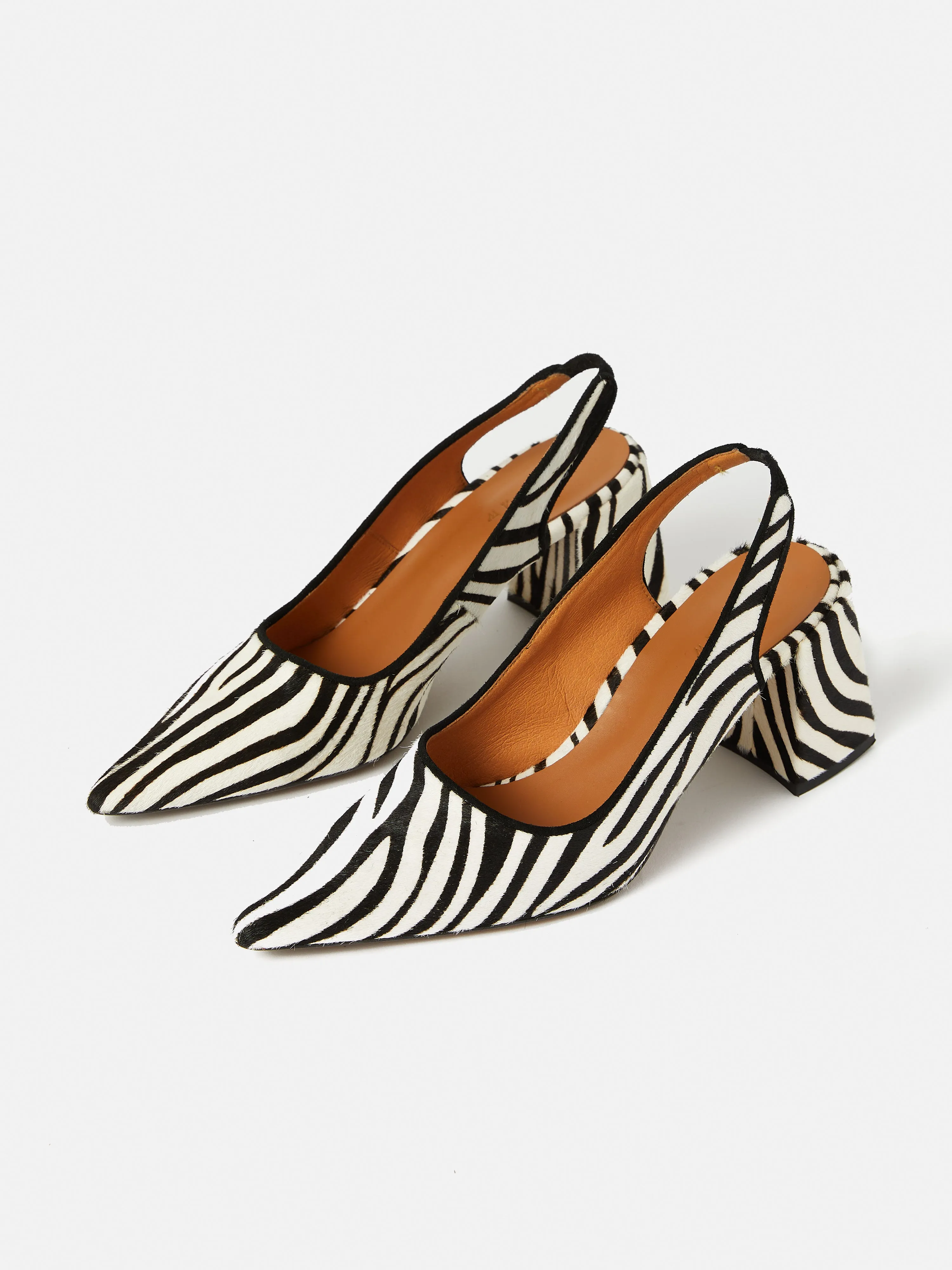 Alford Slingback | Zebra