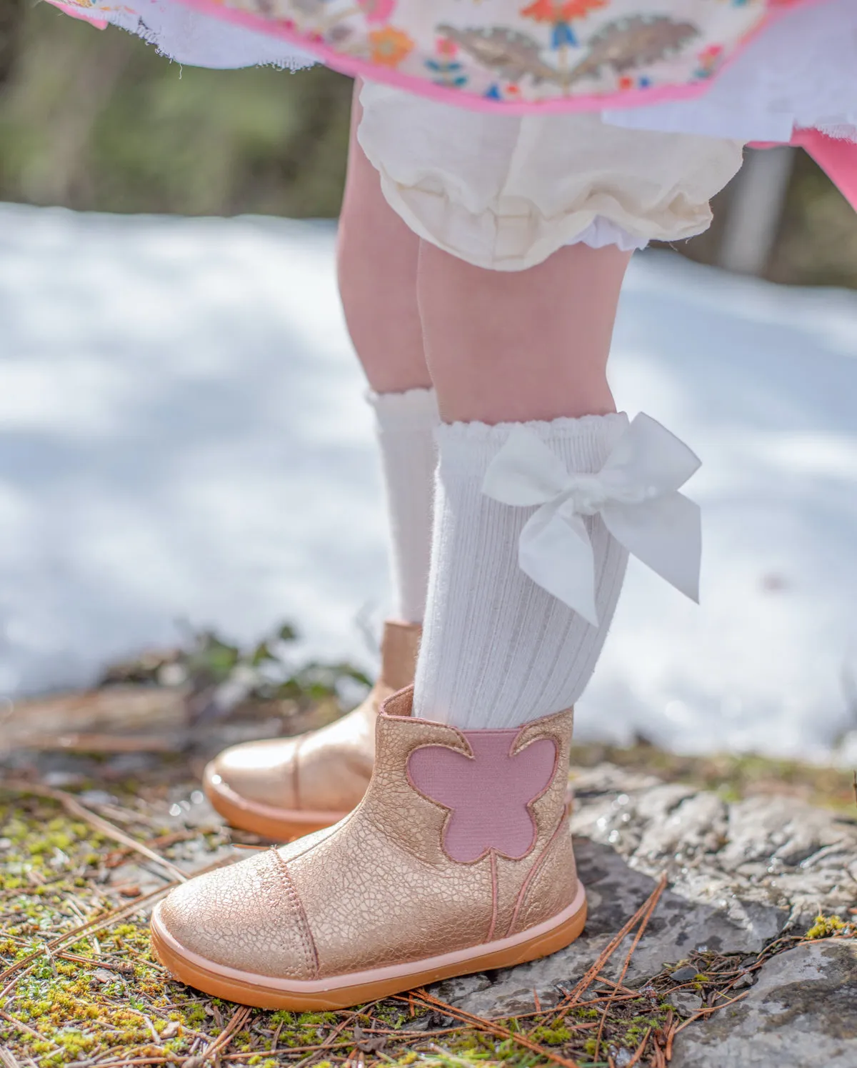 ALI Ankle Boot | Rose Metallic