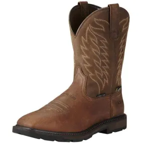 Ariat Men's Groundbreaker 10 Stl Toe WP MetGuard Western Work Boot - 10020063