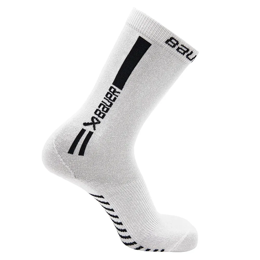 BAUER LIFESTYLE WARMTH WHITE CREW SOCK