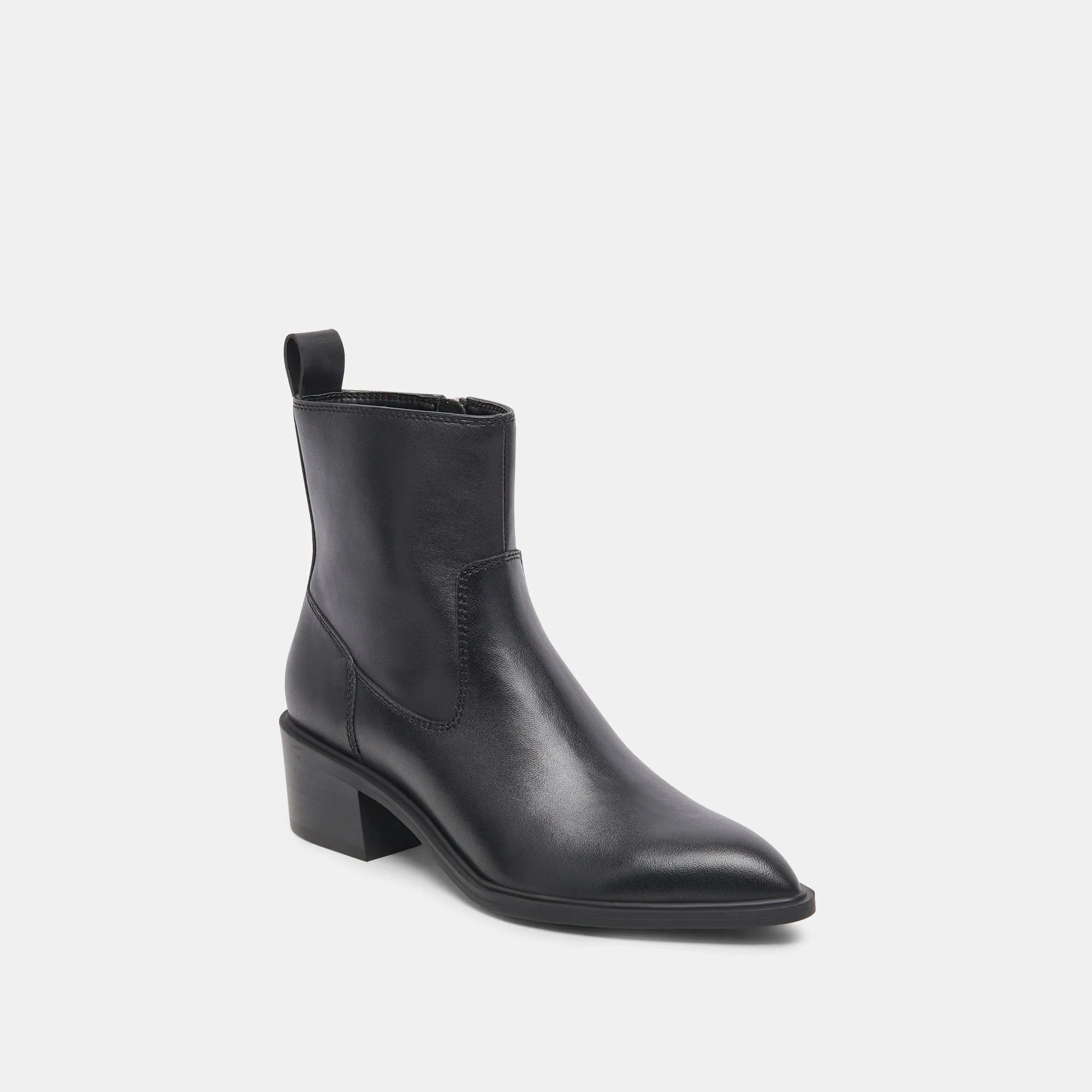 BILI H2O BOOTIES BLACK LEATHER