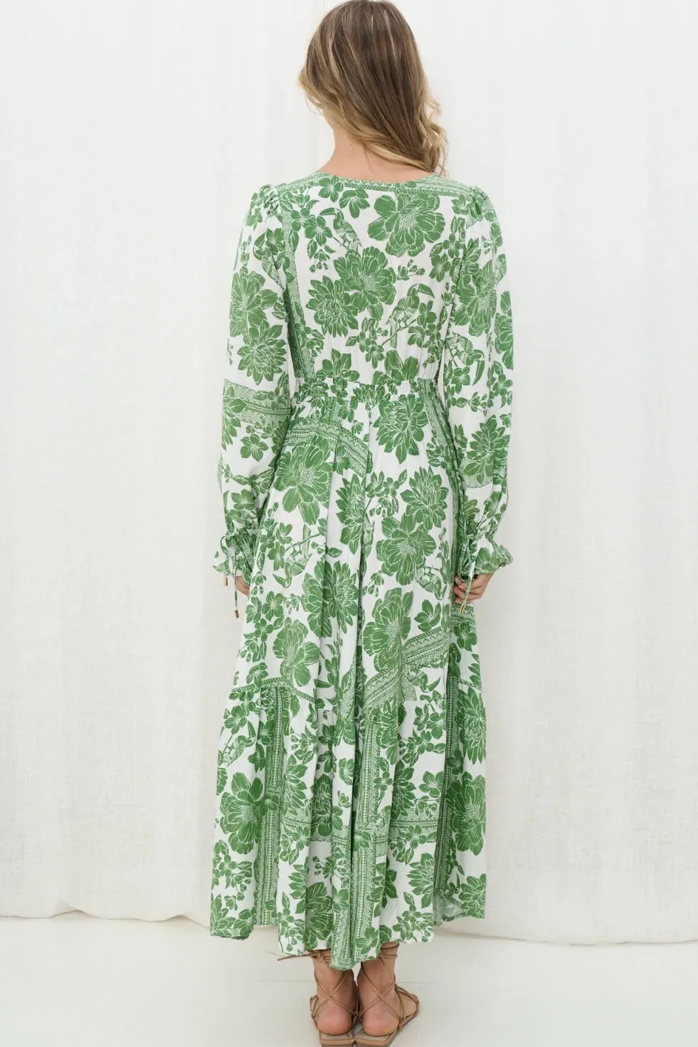 Breanna Maxi Dress - Green