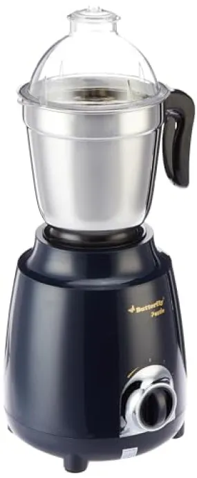 Butterfly Pestle 750W Mixer Grinder, 3 Jar, Ink Blue