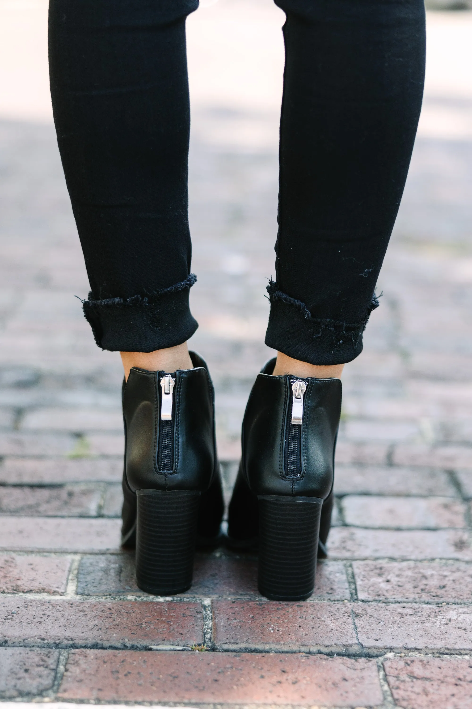 Can't Stop You Black Booties