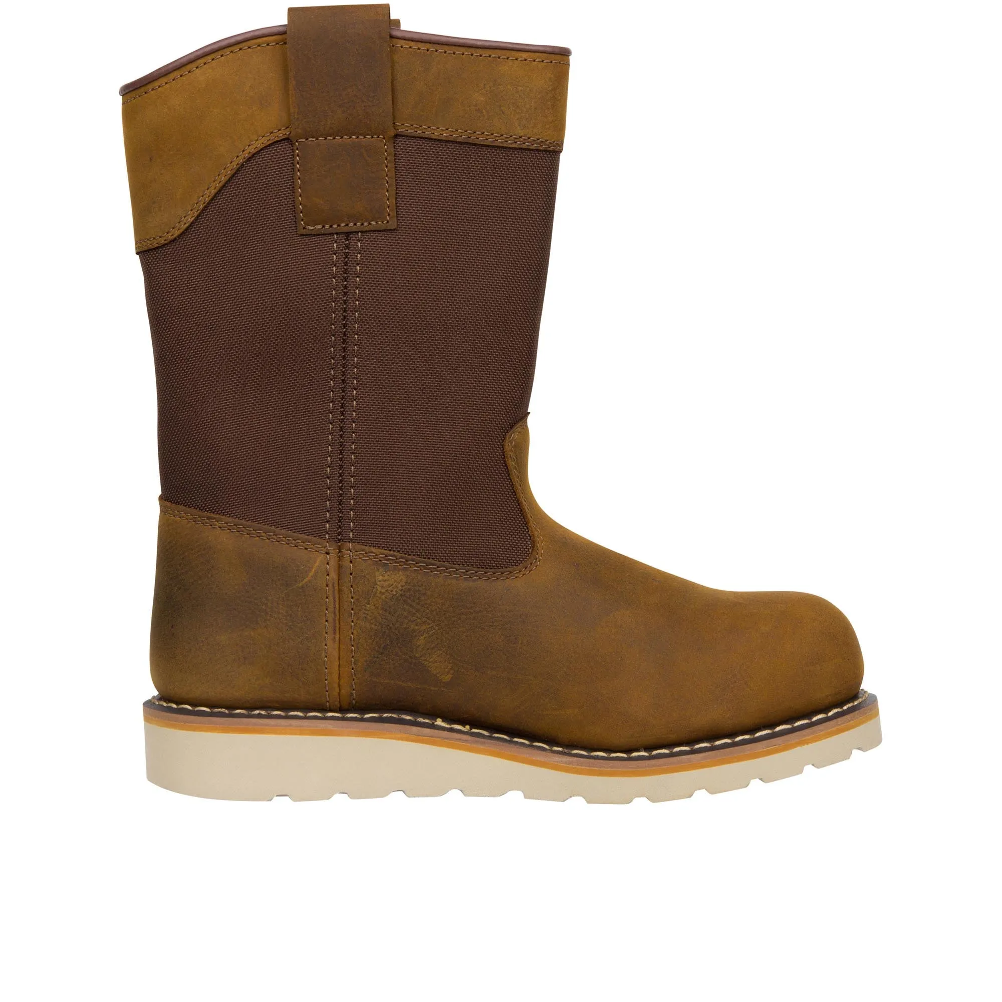 Carhartt Wellington Wedge Boot Steel Toe Brown