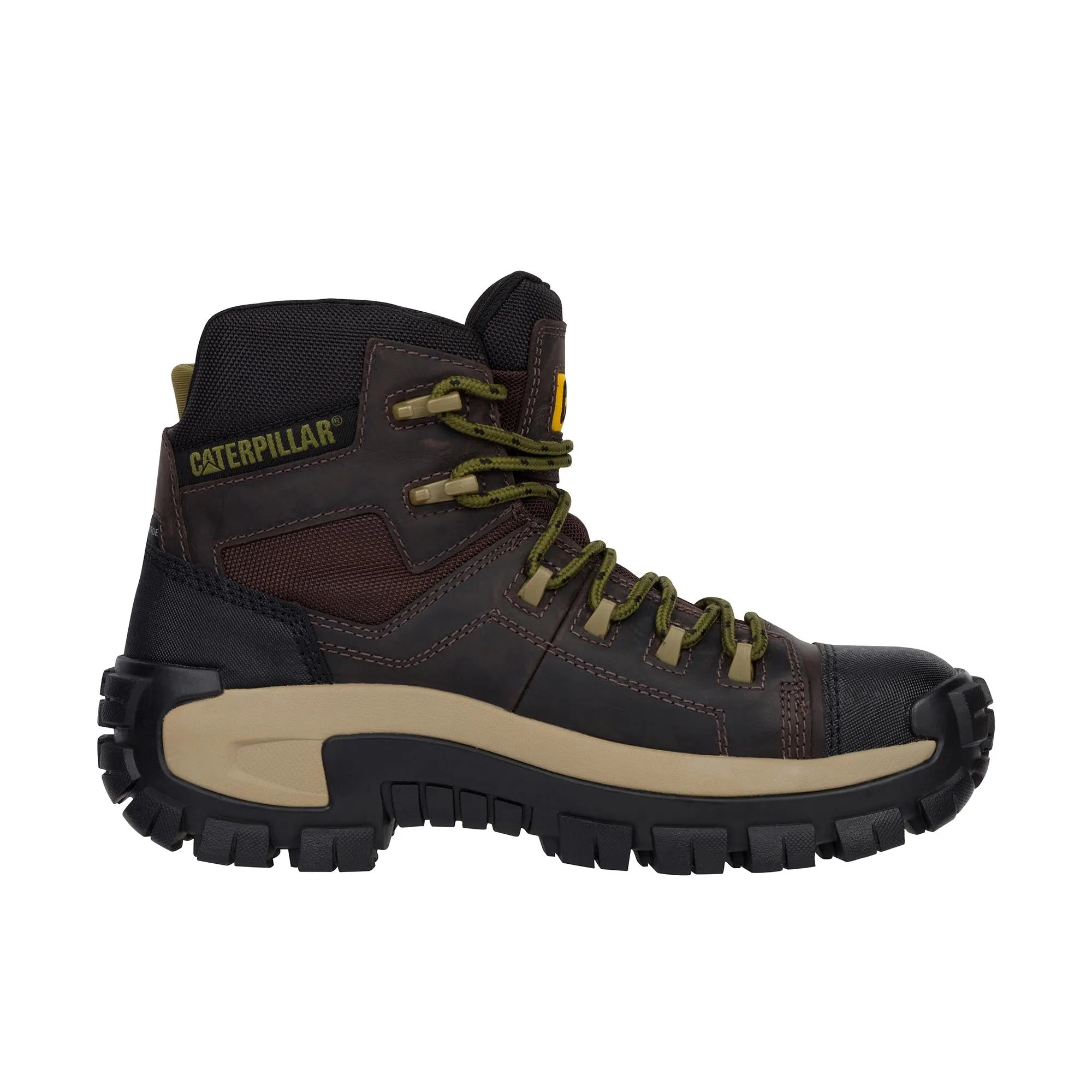 Caterpillar Invader Hiker Composite Toe Coffee Bean