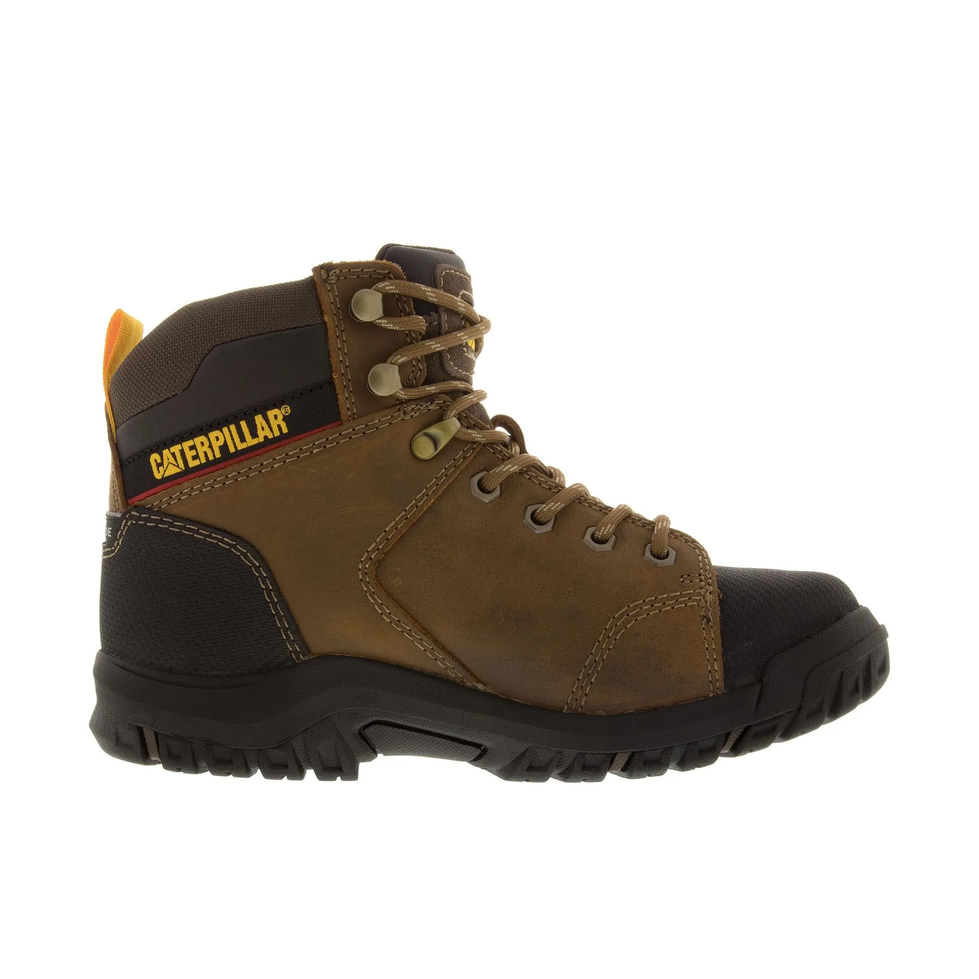 Caterpillar Womens Wellspring Steel Toe Real Brown