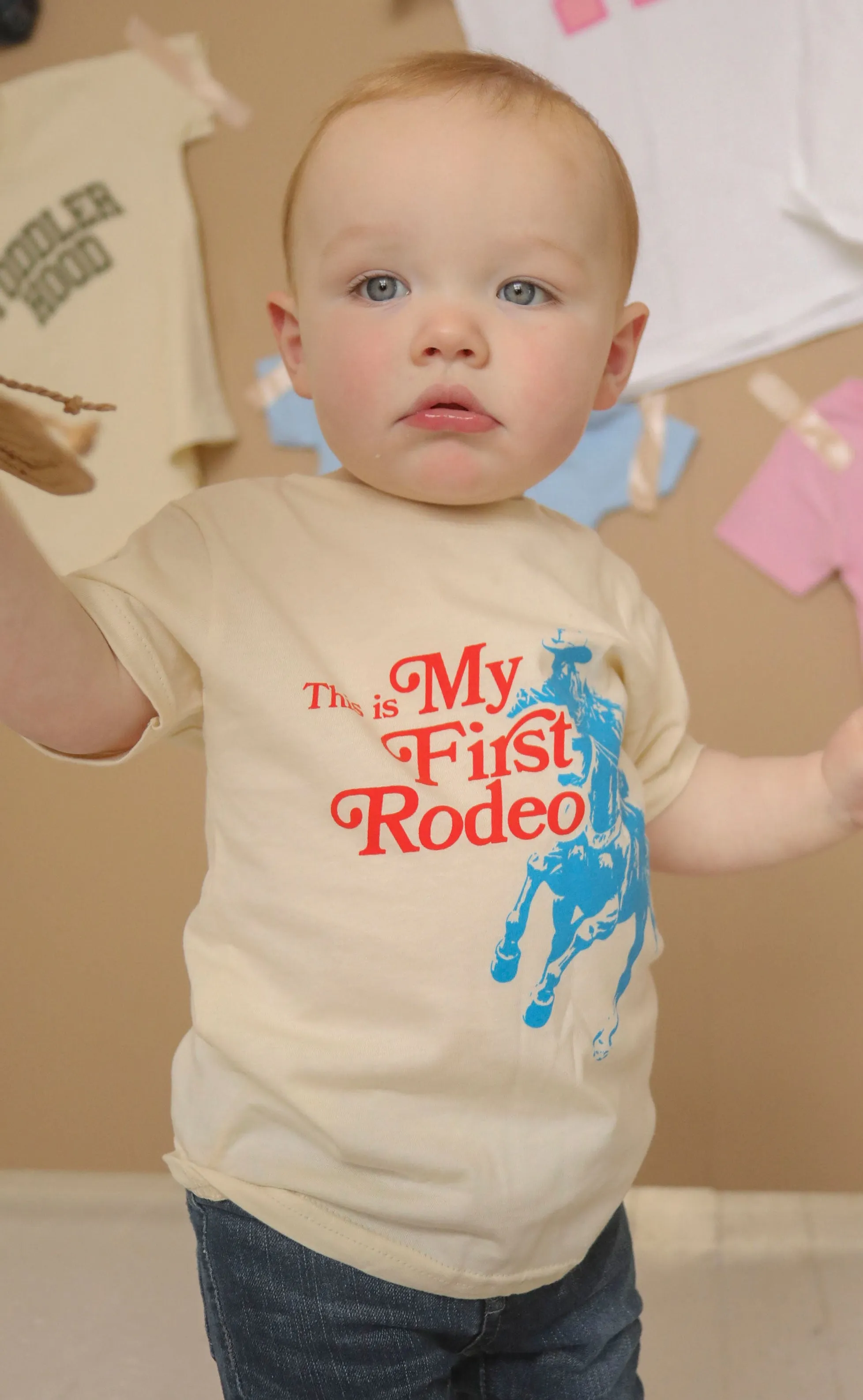 charlie southern: first rodeo toddler t shirt