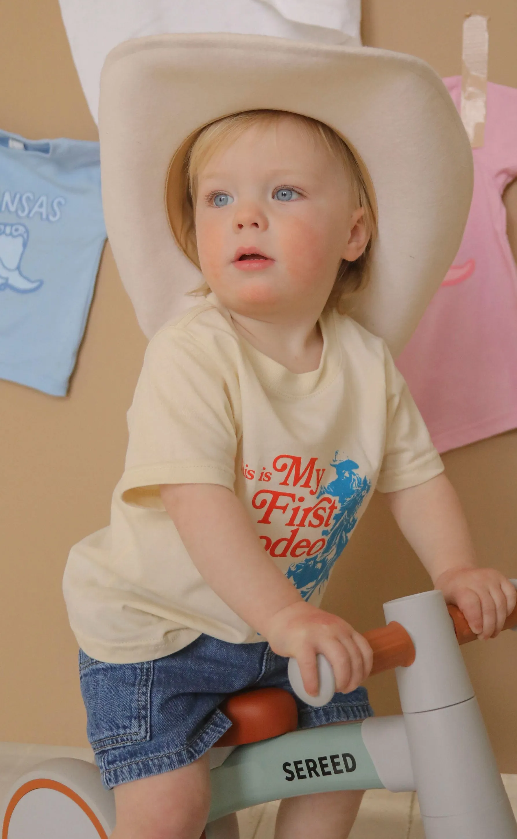 charlie southern: first rodeo toddler t shirt