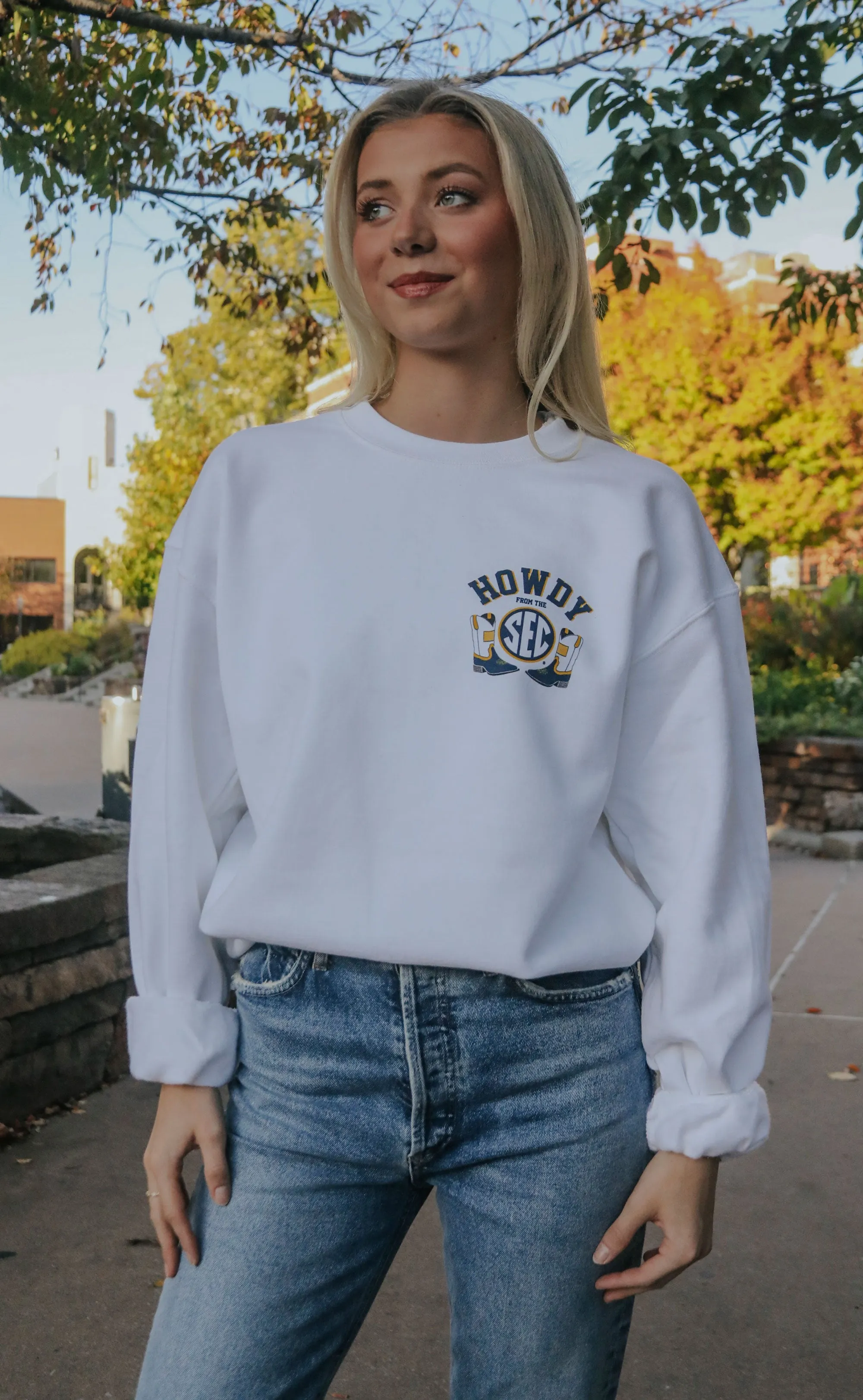 charlie southern: sec boot sweatshirt