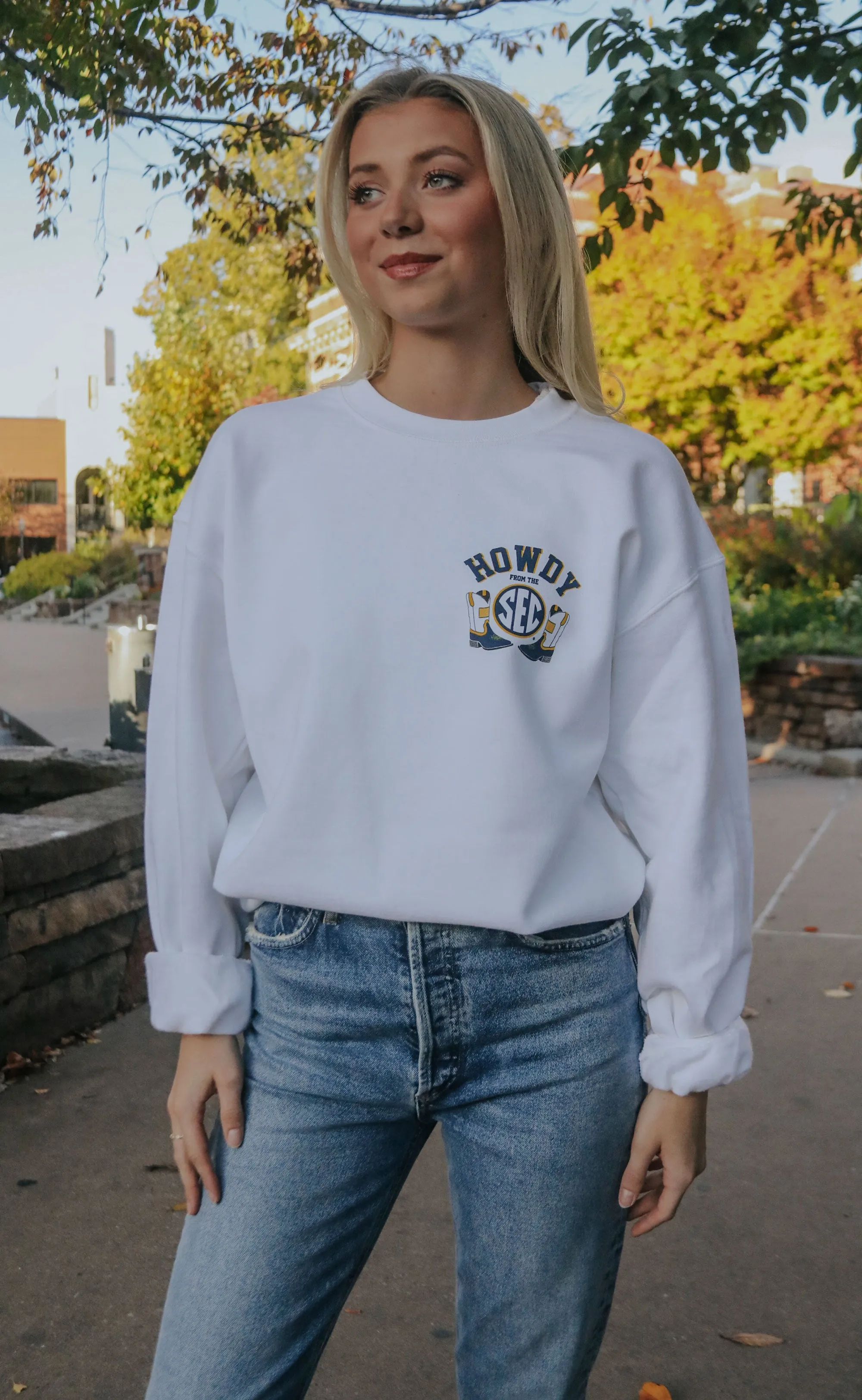 charlie southern: sec boot sweatshirt