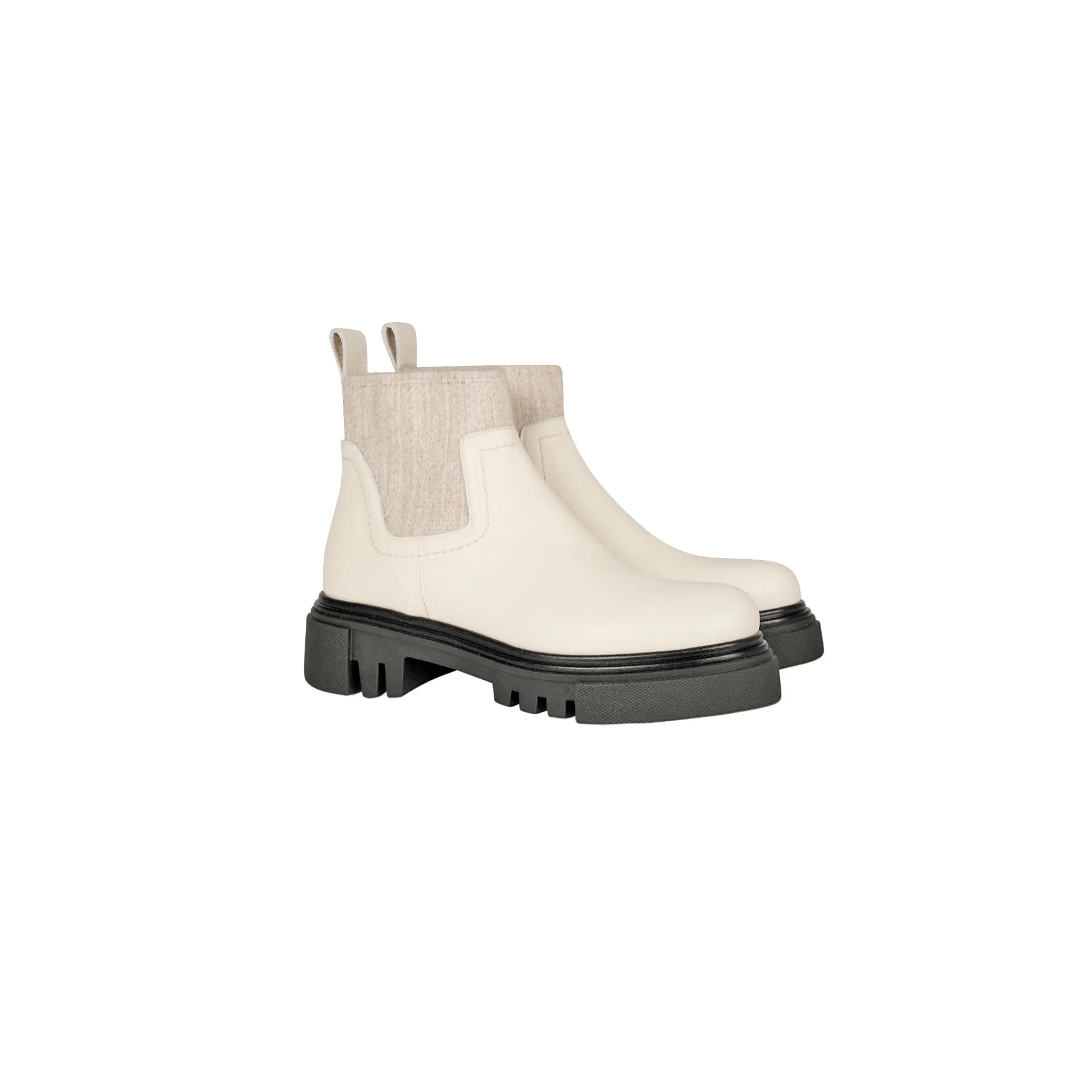 Chelsea Boot Muflone Chalk White