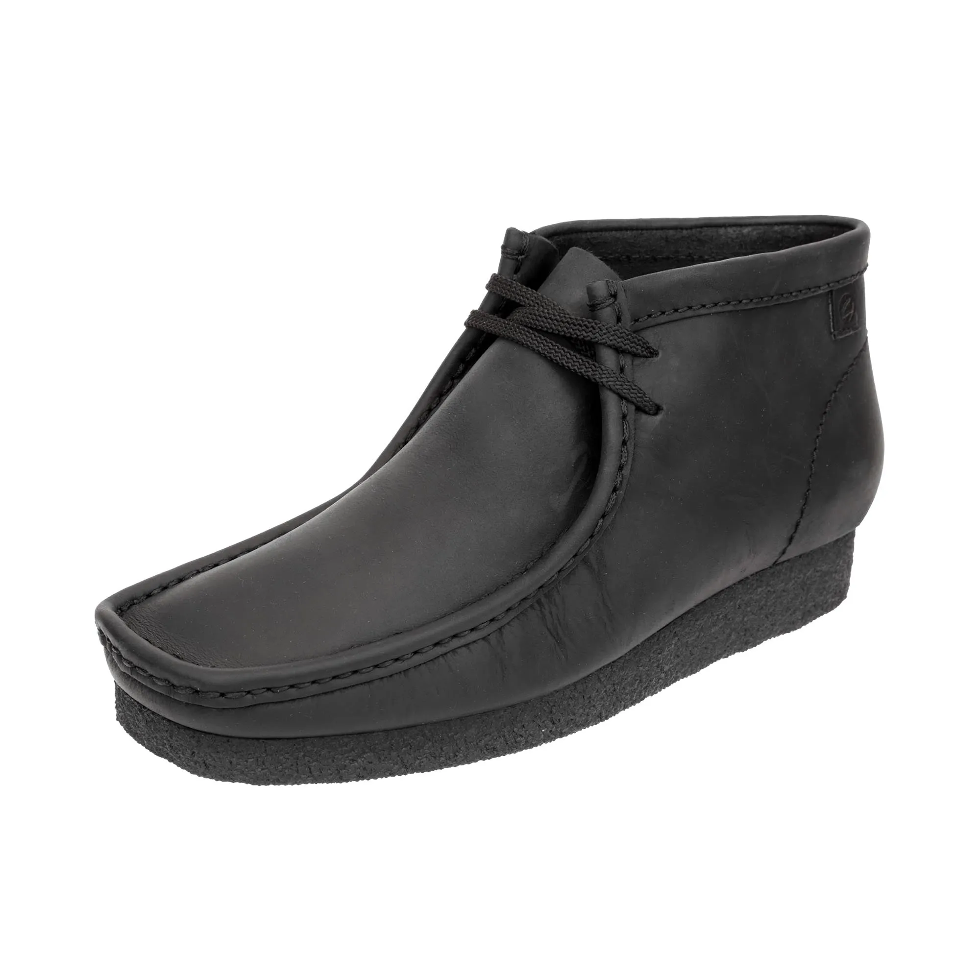 Clarks Shacre Boot Black Leather