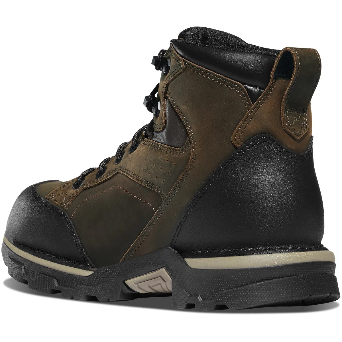 Danner Men's Crucial 6" Composite Toe WP Work Boot - Brown - 15861