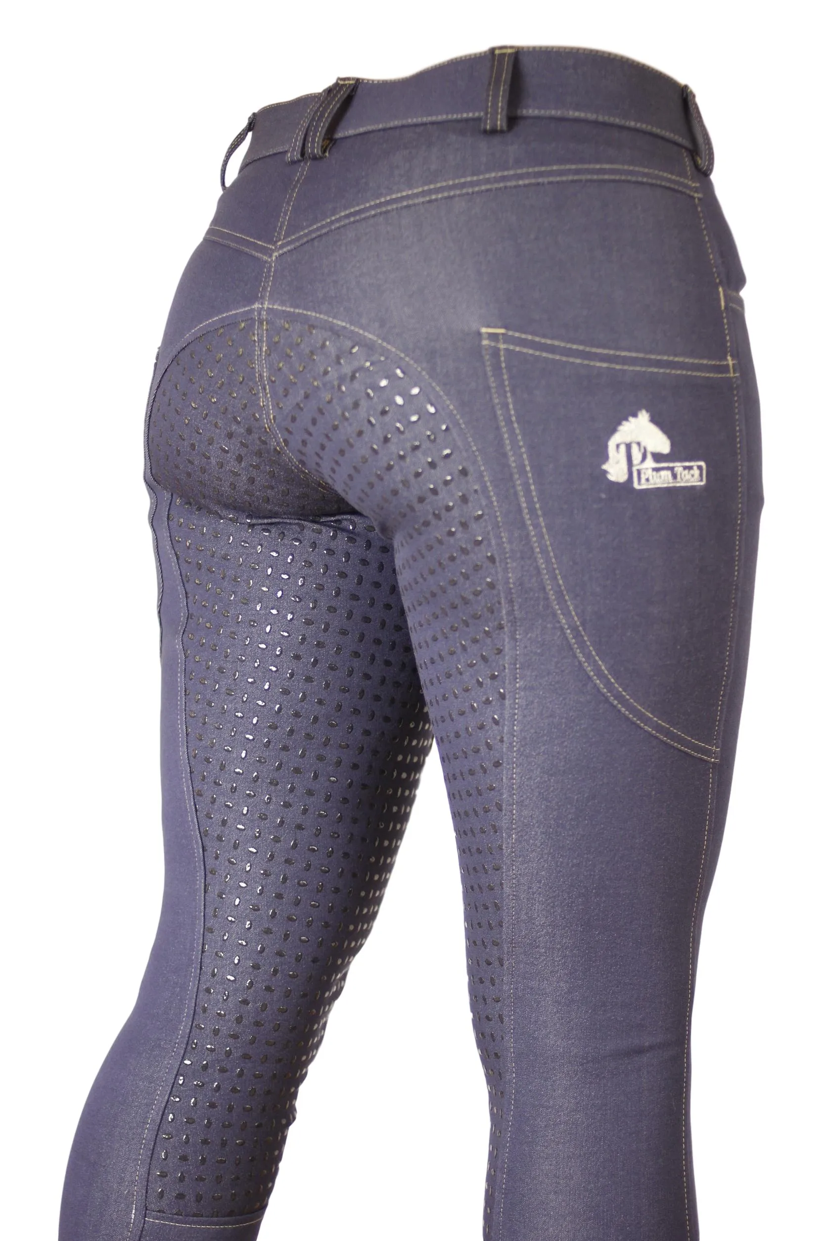 Denim Breeches With or Without Silicone Seat