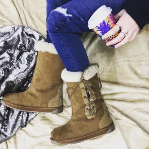 Drifter Lace Lamb Ugg Boots