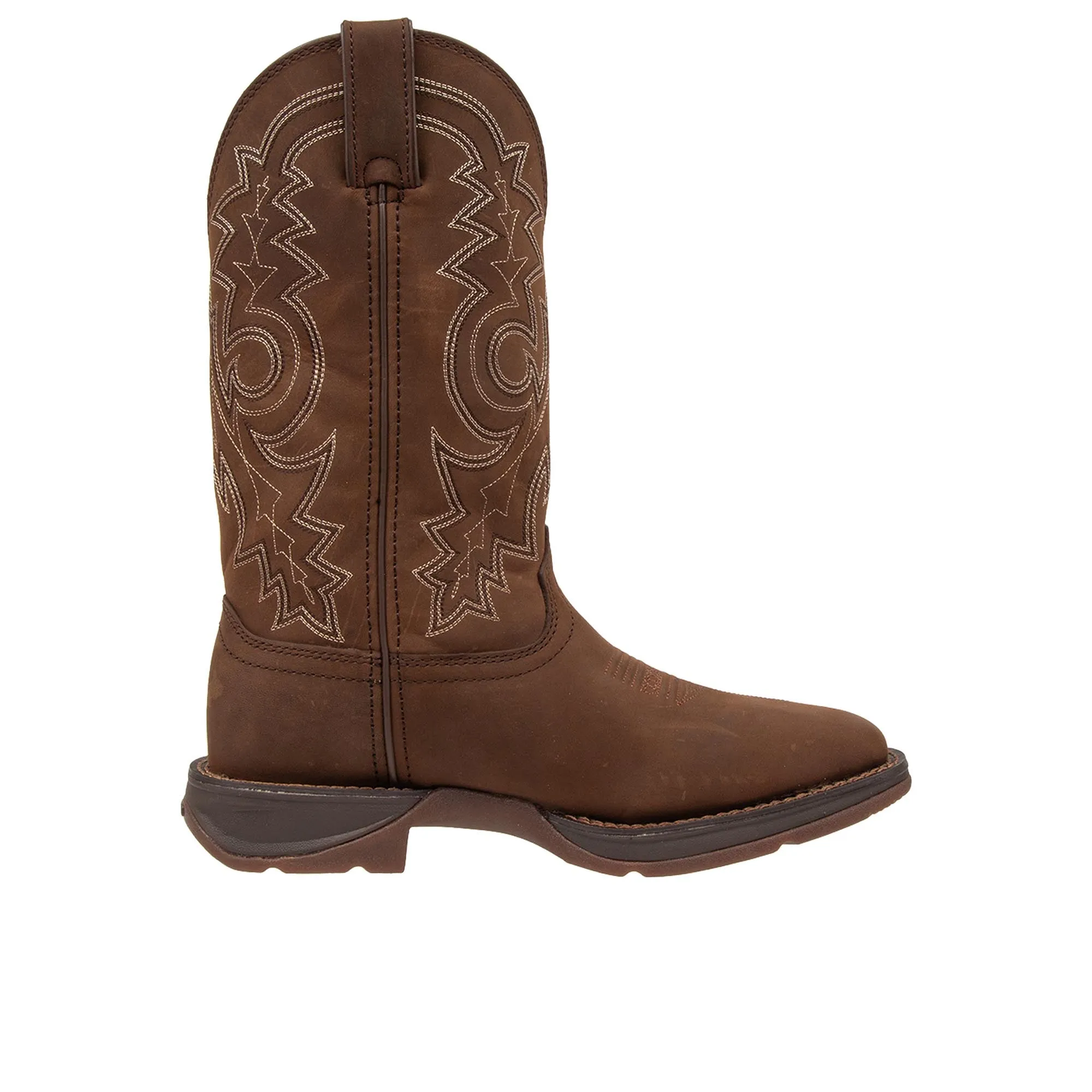 Durango Rebel Work 12 Inch Square Toe Steel Toe Brown