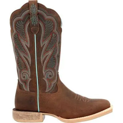 Durango Women's Lady Rebel Pro 12" Juniper Western Boot -Brown- DRD0436