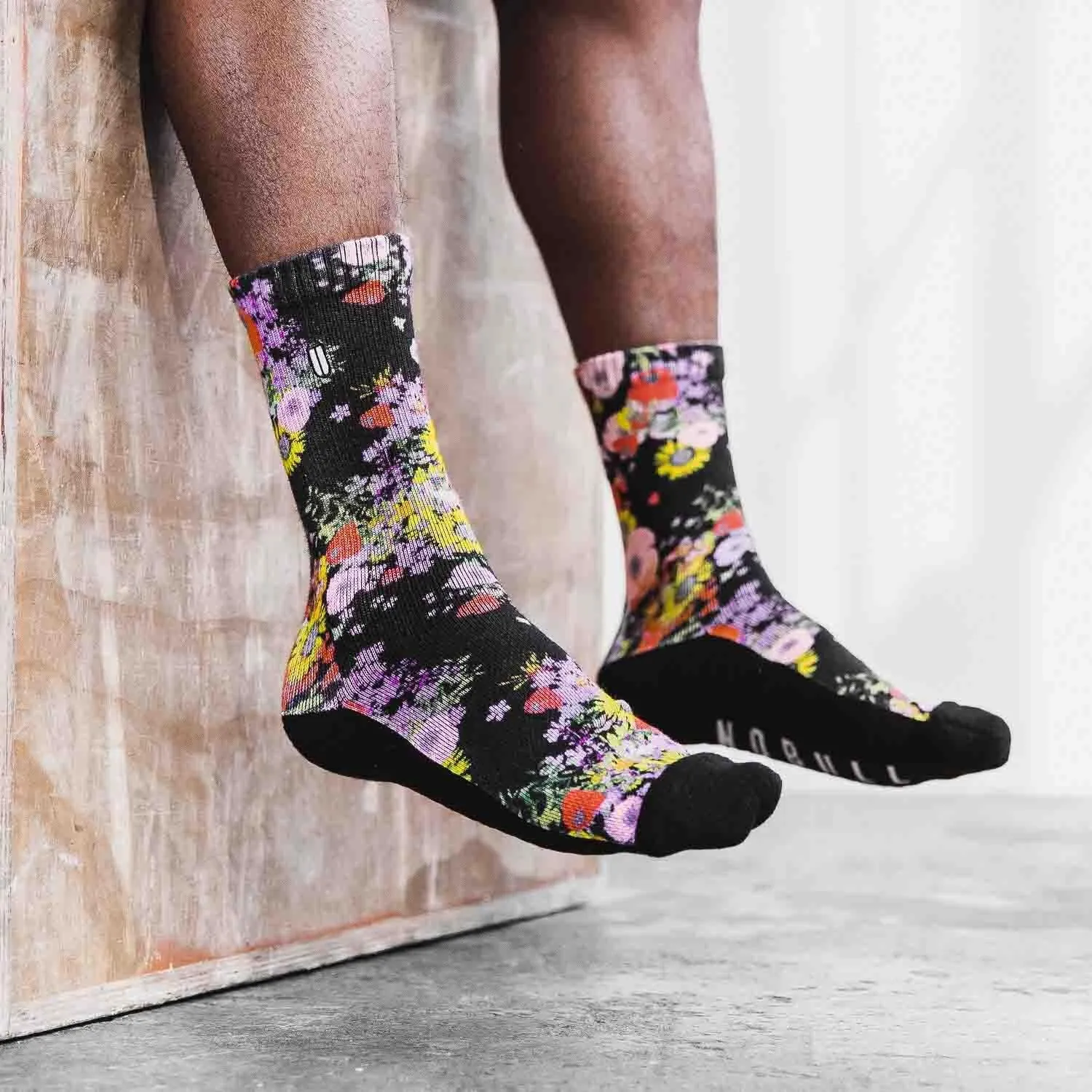 Floral Crew Sock