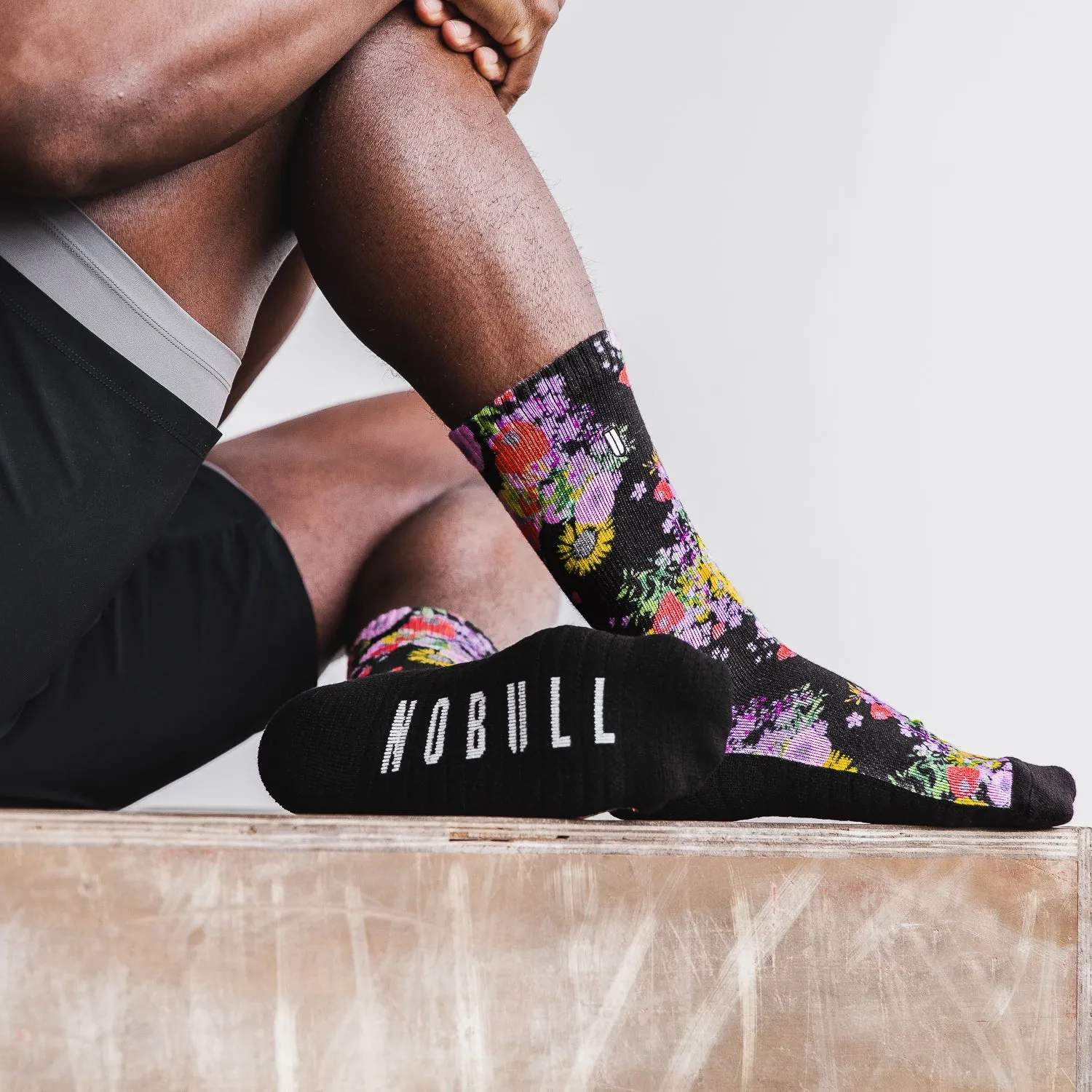 Floral Crew Sock