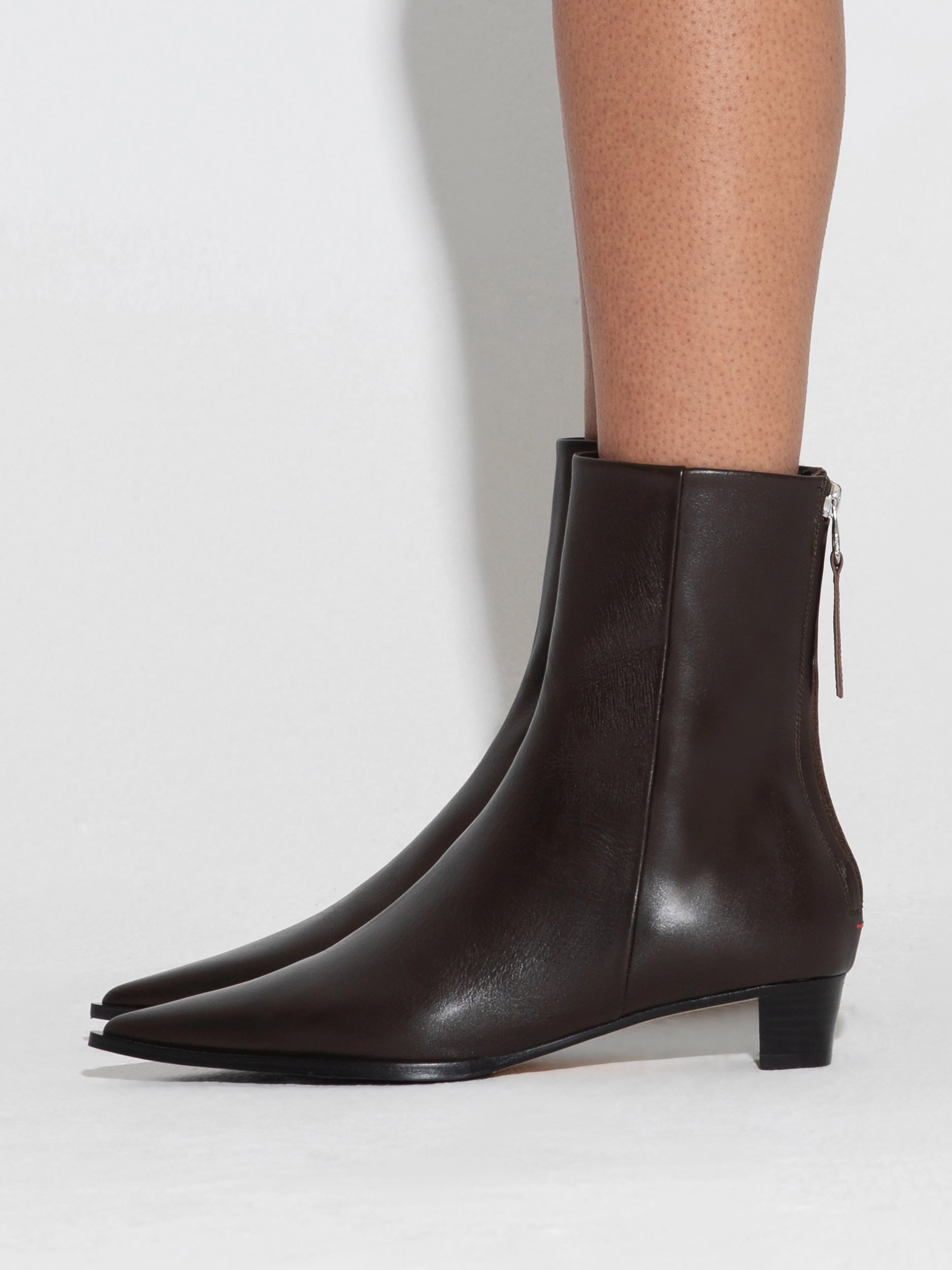 Harriet Leather Ankle Boots