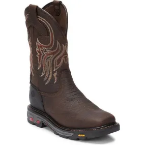 Justin Men's Driscoll 11" Western Work Boot - Pecan Brown - WK2110