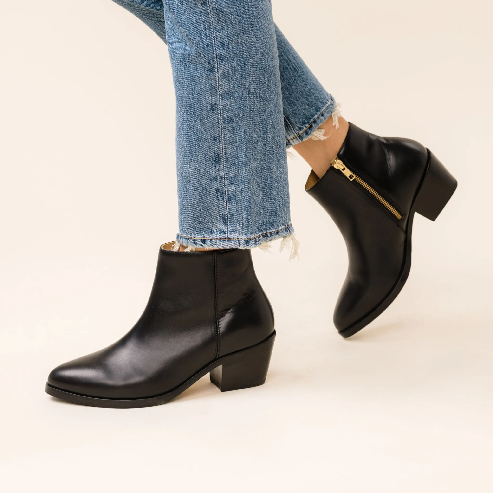 Marisa Inside Zip Boot Black