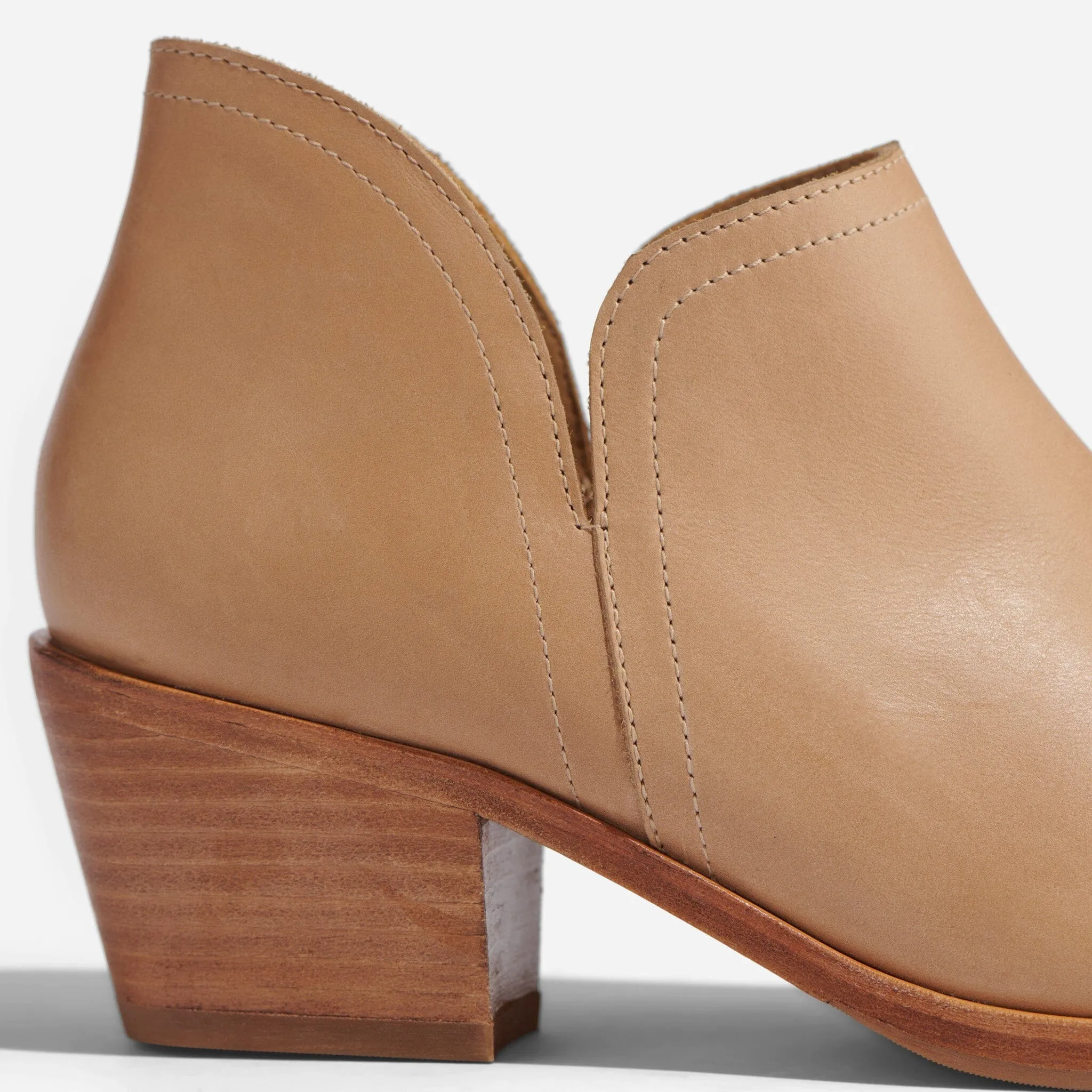 Mia Everyday Ankle Bootie Almond