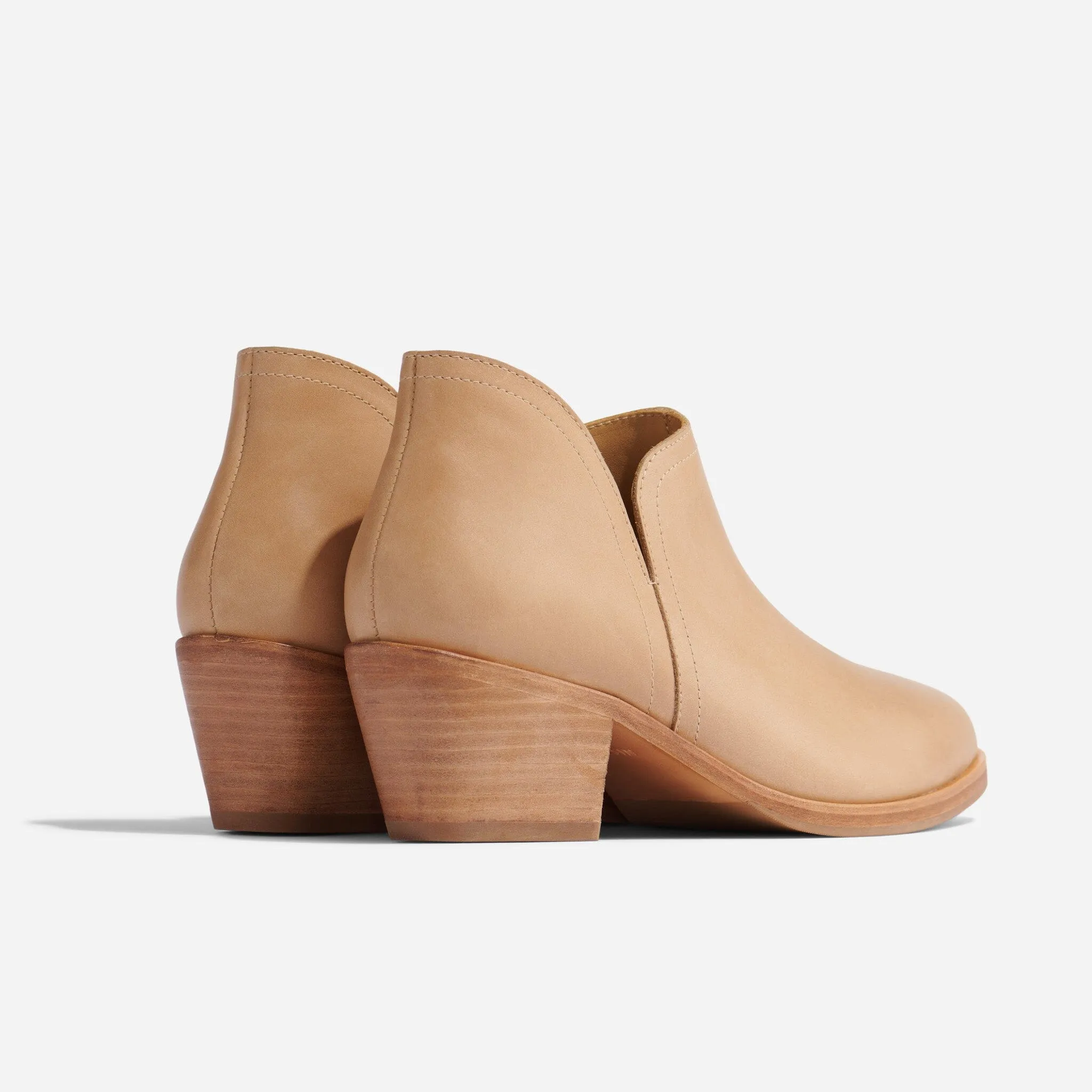 Mia Everyday Ankle Bootie Almond