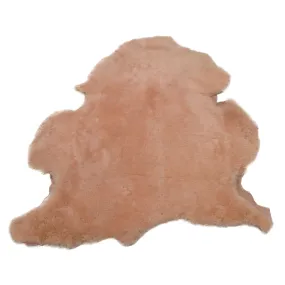 Pink - Double-face Sheepskin Hides - 100% Natural Australian Merino Sheepskin Rug