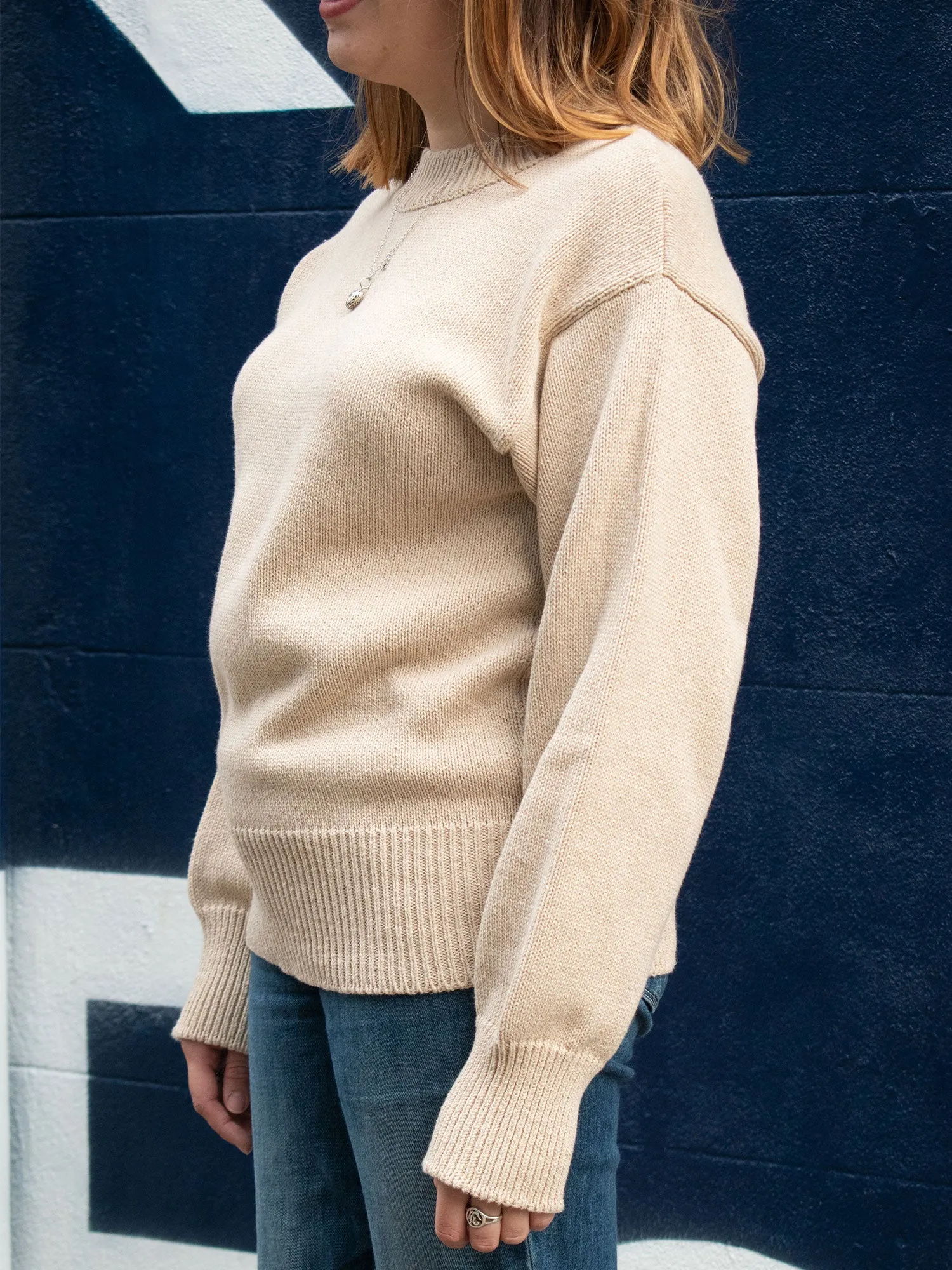 Recycled Knit Crew Neck