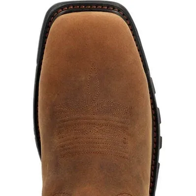 Rocky Men's Carbon 12" WP 6 Carbon Toe Western Work Boot -Brown- RKW0376