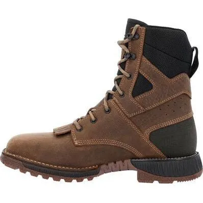 Rocky Men's Hi Wire 11" Comp Toe WP Western Work Boot -Earth- RKW0427