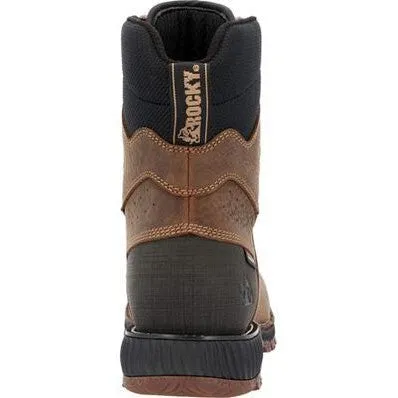 Rocky Men's Hi Wire 11" Comp Toe WP Western Work Boot -Earth- RKW0427