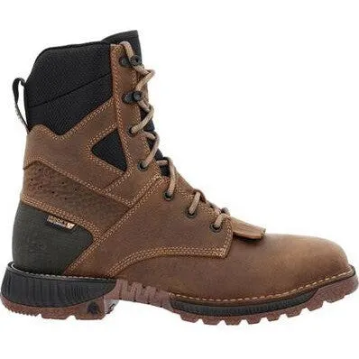 Rocky Men's Hi Wire 11" Comp Toe WP Western Work Boot -Earth- RKW0427