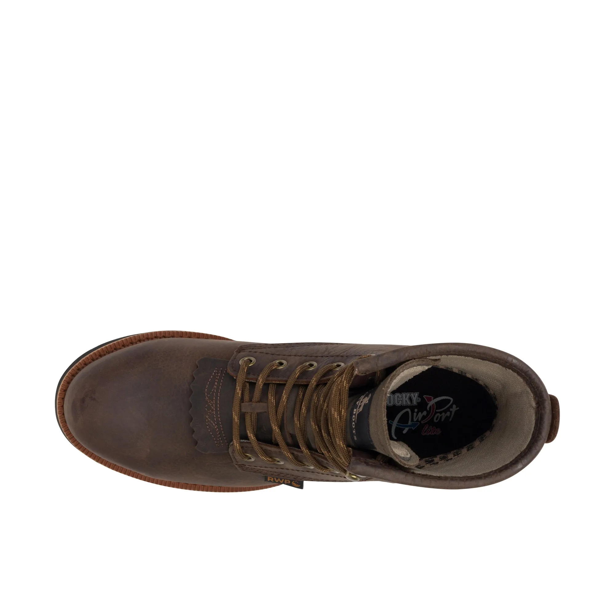 Rocky Monocrepe 8 Inch Steel Toe Chocolate