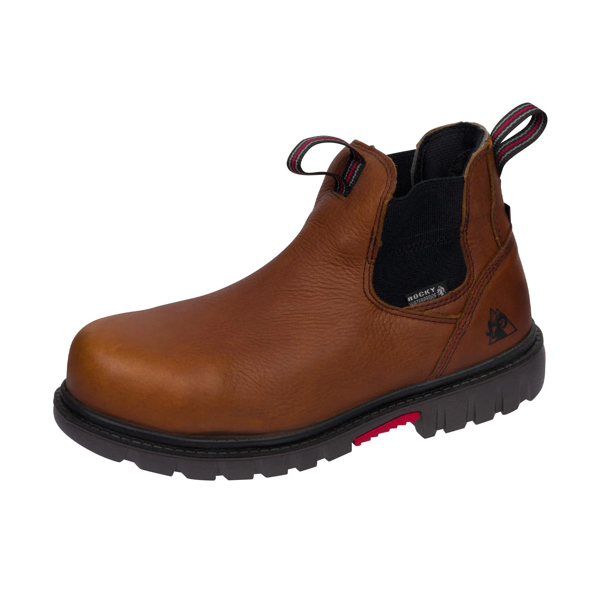 Rocky Worksmart USA Chelsa  Composite Toe Brown