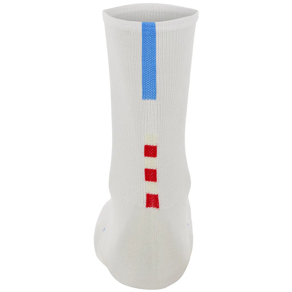 Santini TDF Le Maillot Jaune Mount Ventoux Socks - White