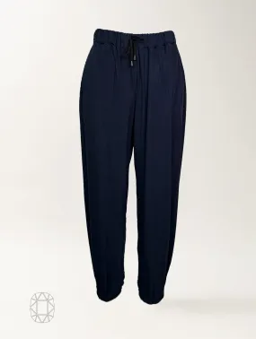 South St. Jogger - New Navy Soft Ponte