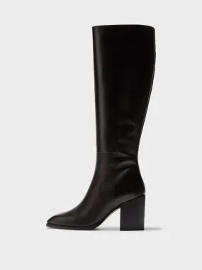 Teresa Leather Knee-High Boots