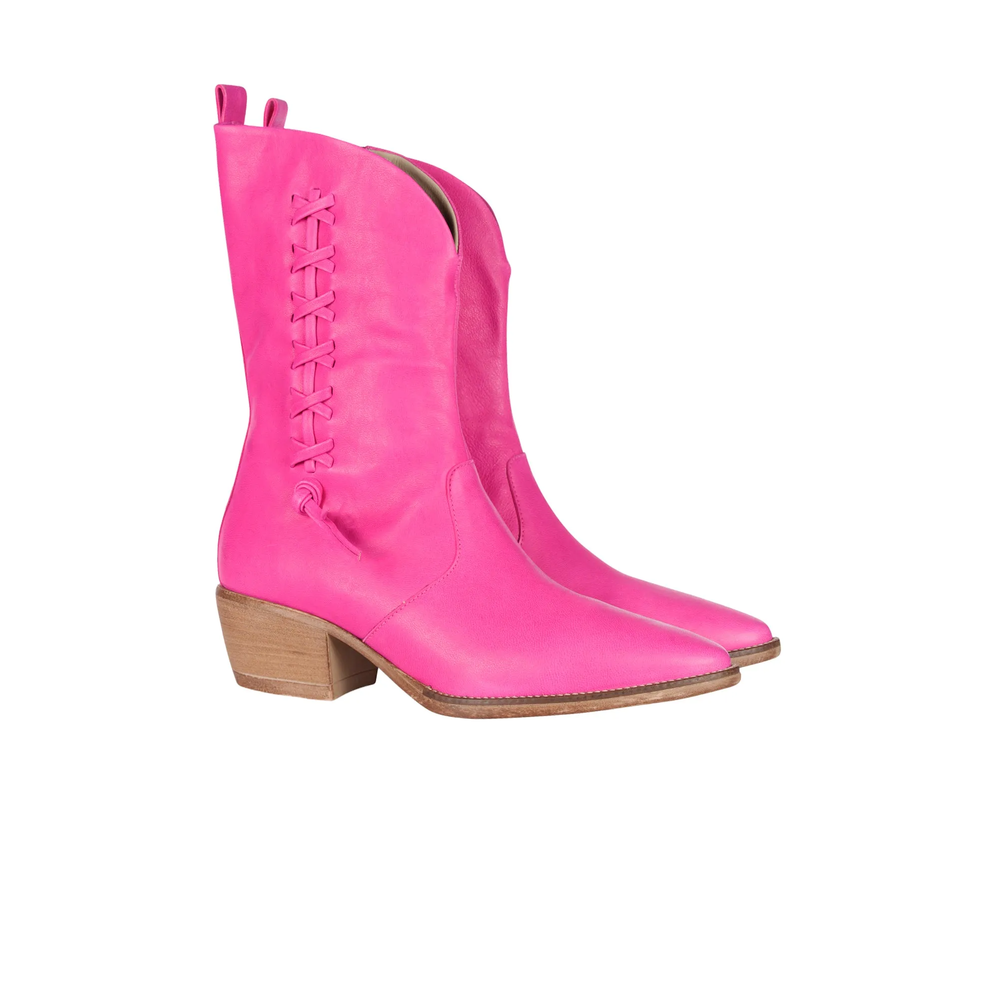 Texan Boot Old Iron Fuchsia