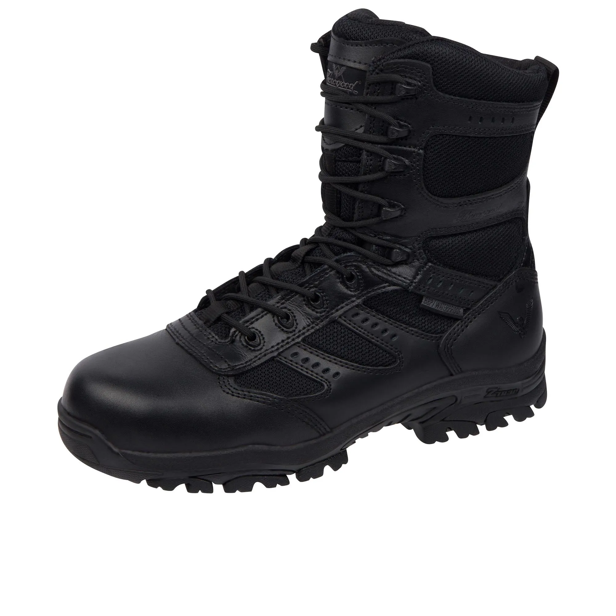 Thorogood The Deuce Series 8 Inch Tactical Side-zip Boot Composite Toe Black