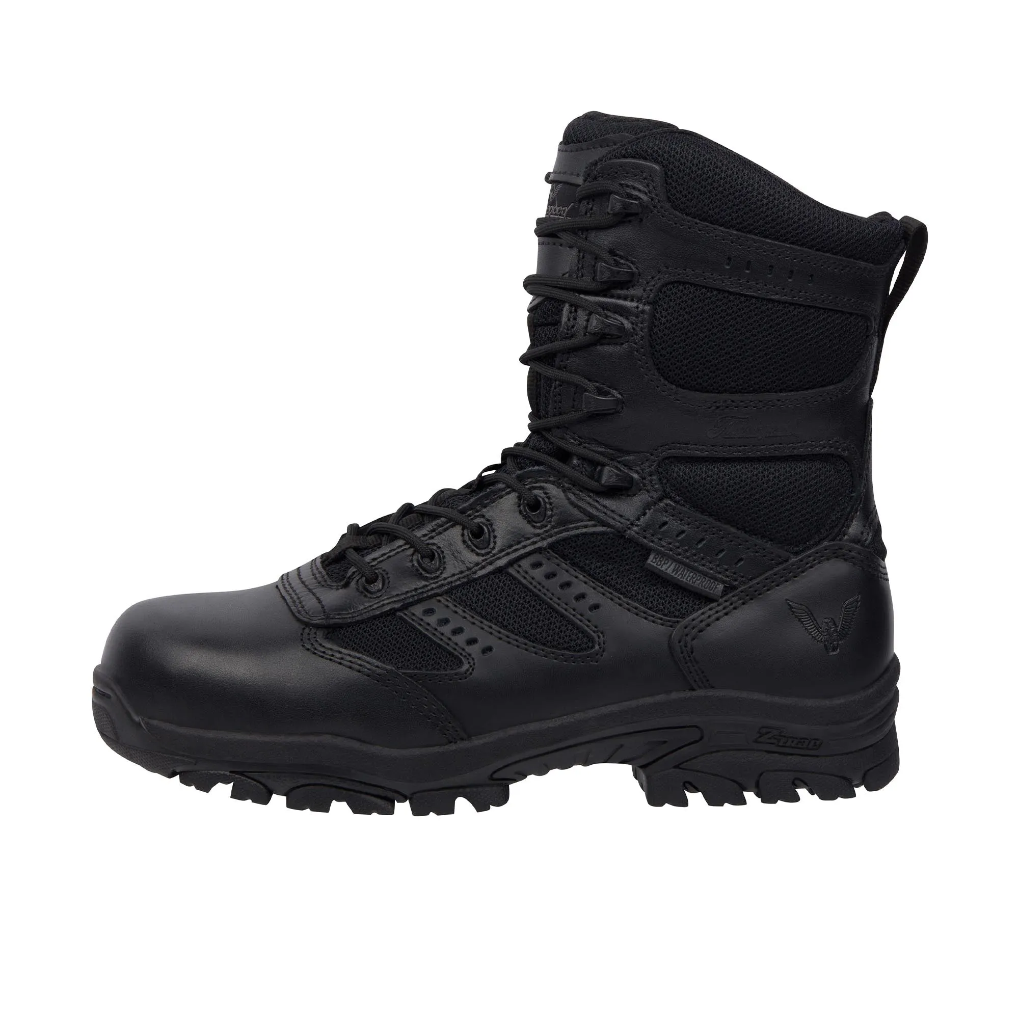 Thorogood The Deuce Series 8 Inch Tactical Side-zip Boot Composite Toe Black