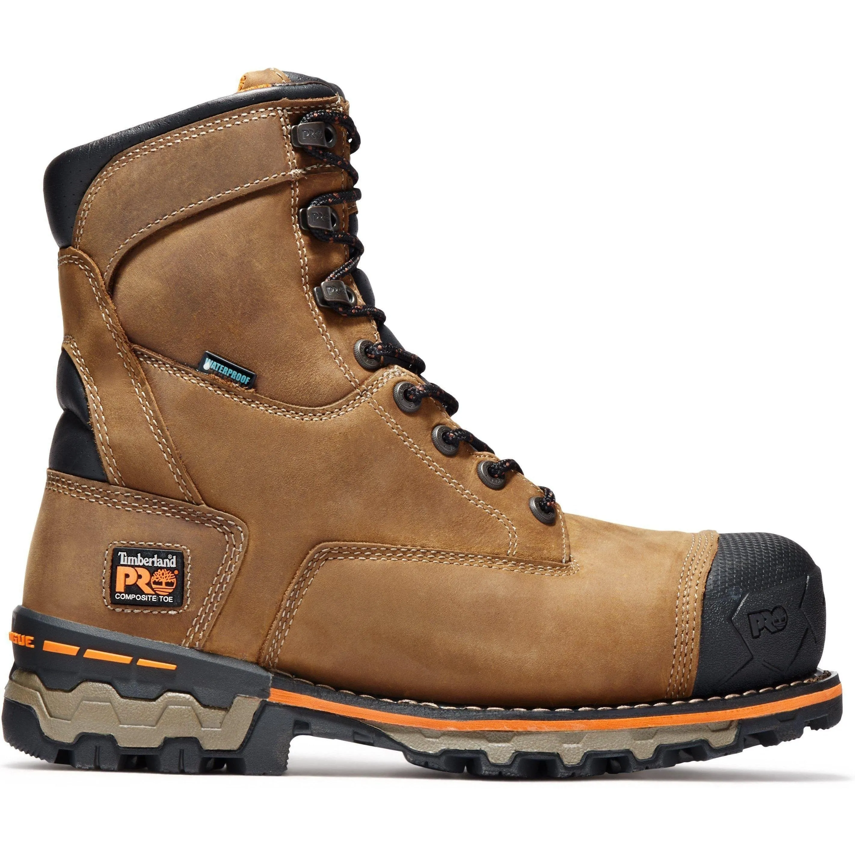 Timberland PRO Men's Boondock 8" Comp Toe WP Work Boot - TB192671214