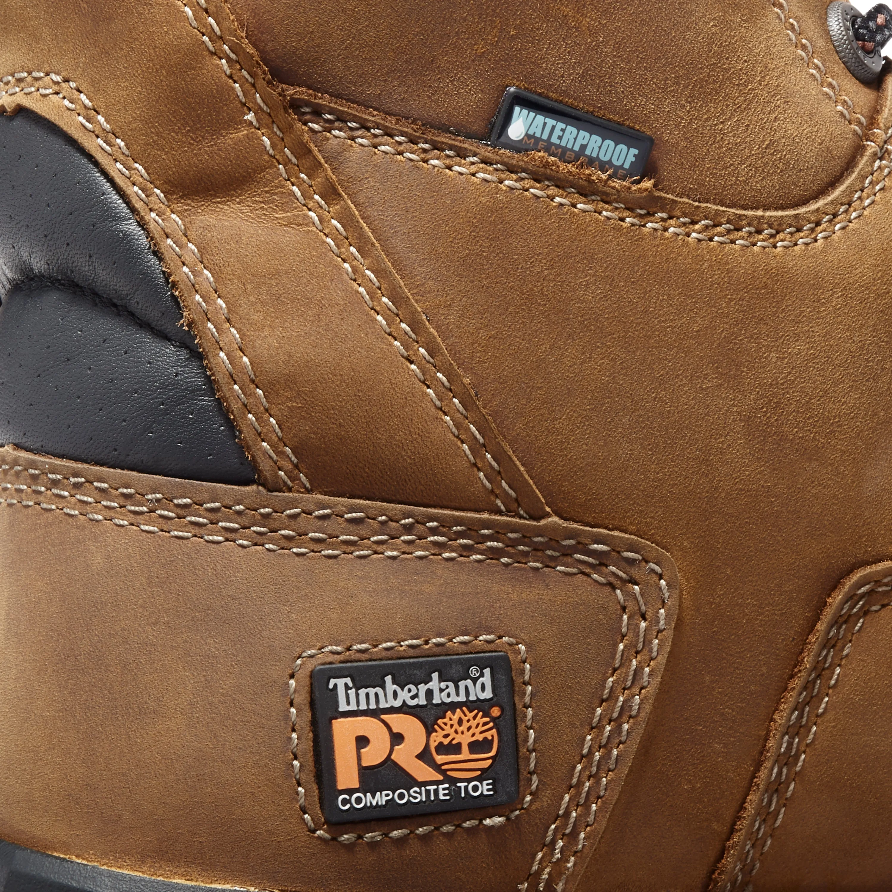 Timberland PRO Men's Boondock 8" Comp Toe WP Work Boot - TB192671214