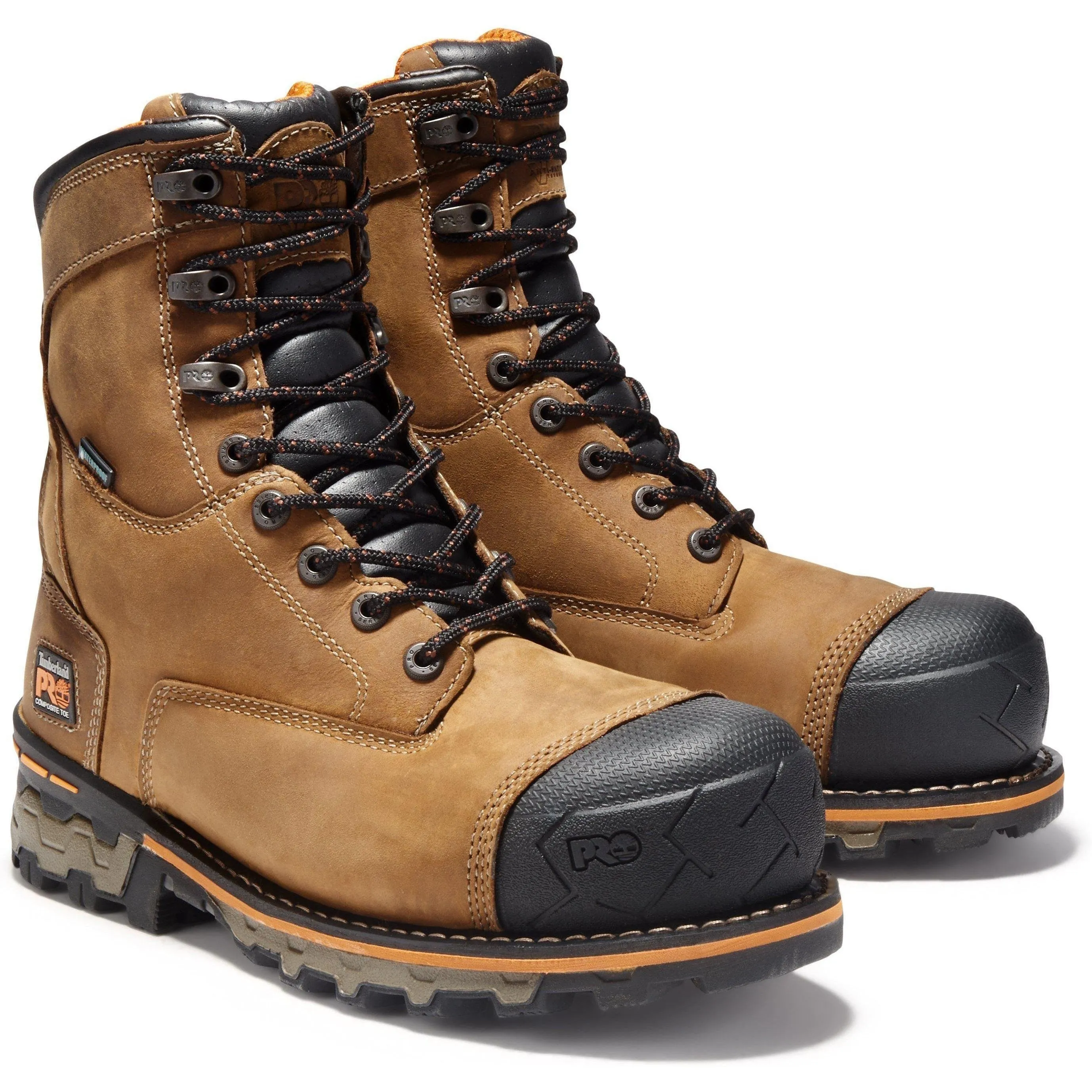 Timberland PRO Men's Boondock 8" Comp Toe WP Work Boot - TB192671214