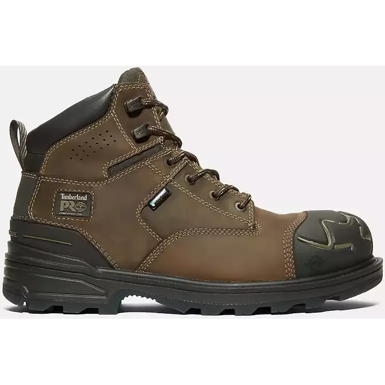 Timberland Pro Men's Magnitude 6 Comp Toe WP Work Boot -Brown- TB0A5QFJ214