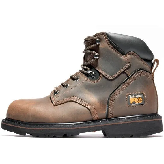 Timberland Pro Men's Pit Boss 6" ST Slip Resist Work Boot -Brown- TB033034214