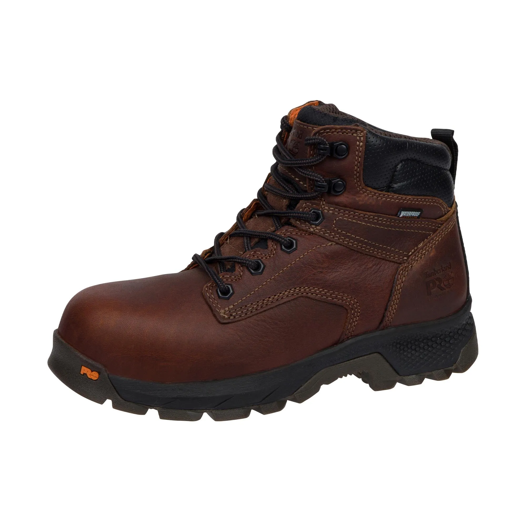 Timberland Pro Titan EV 6 Inch Composite Toe Teak Brown