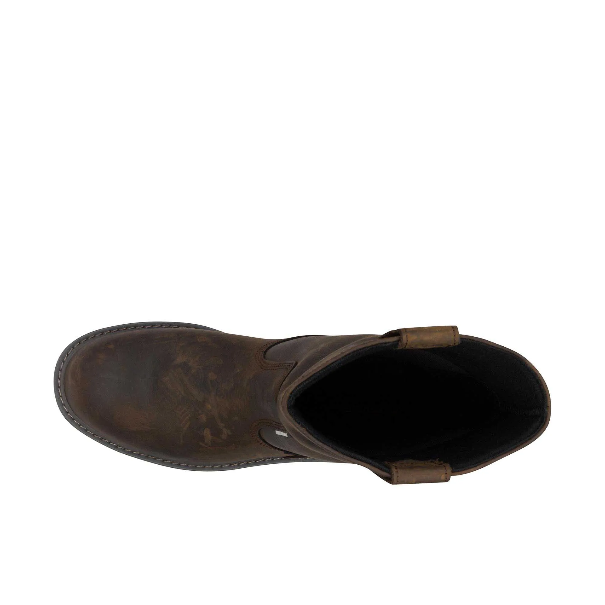 Wolverine Floorhand Internal Met Guard Wellington Steel Toe Dark Coffee